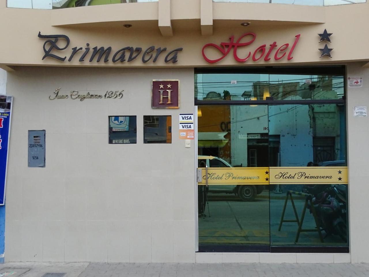 Hotel Primavera Chiclayo Eksteriør bilde